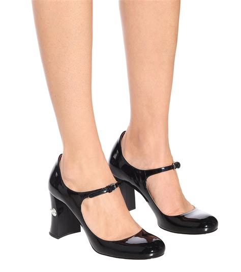 Miu Miu Patent Leather Heels for Women 